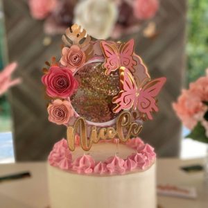 (Nicole) Caketopper Shaker